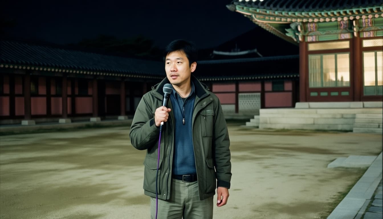 경복궁 밤의 애가