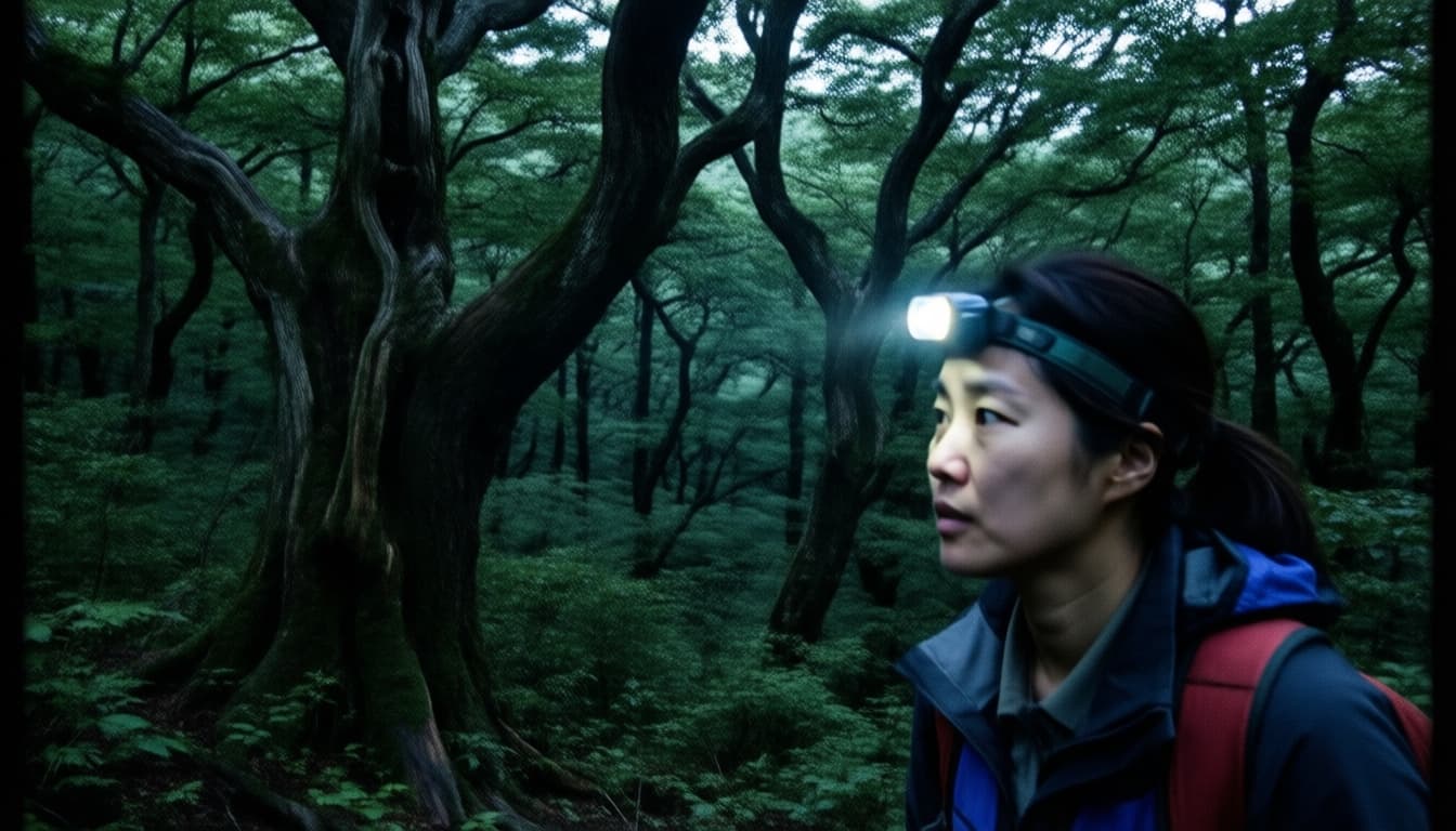 임진각동의 뒤틀린 반영