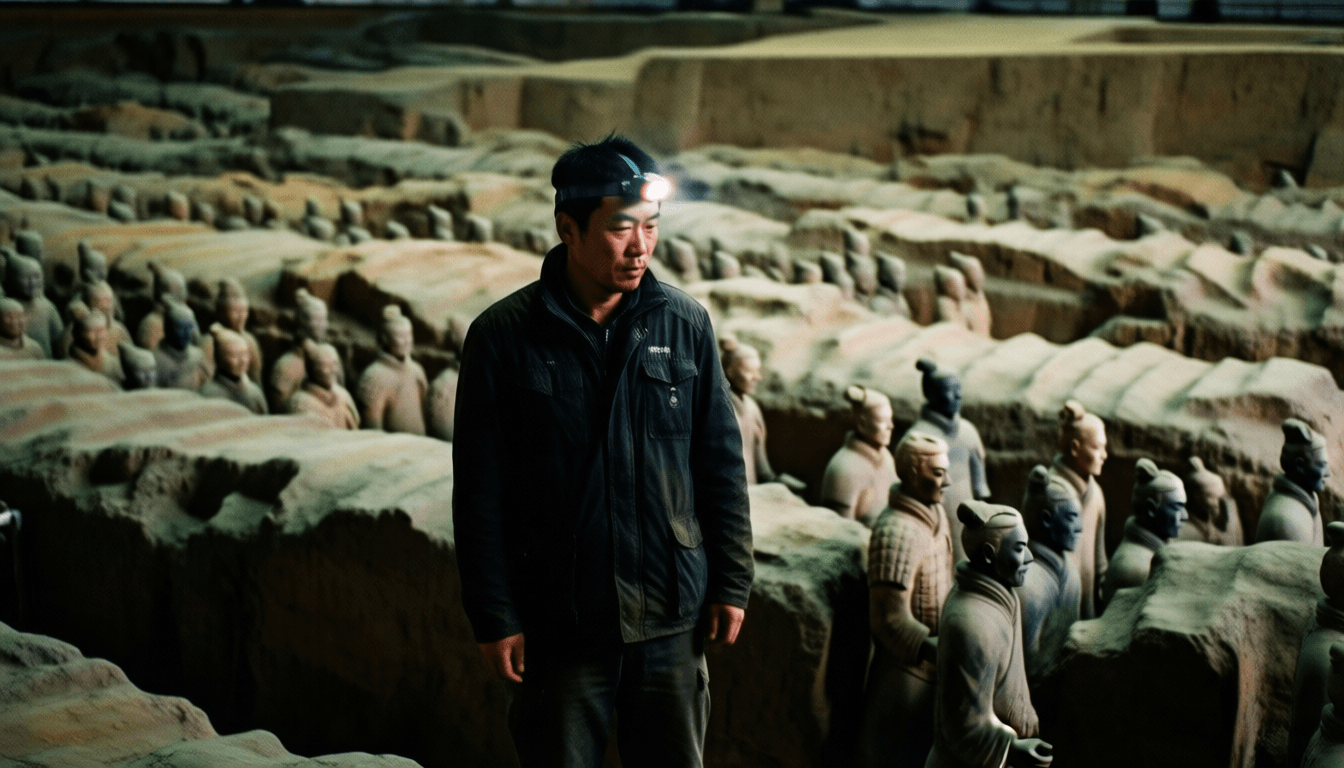 The Moving Terracotta Army: The Awakened Intelligence of Qin Shi Huang's Mausoleum