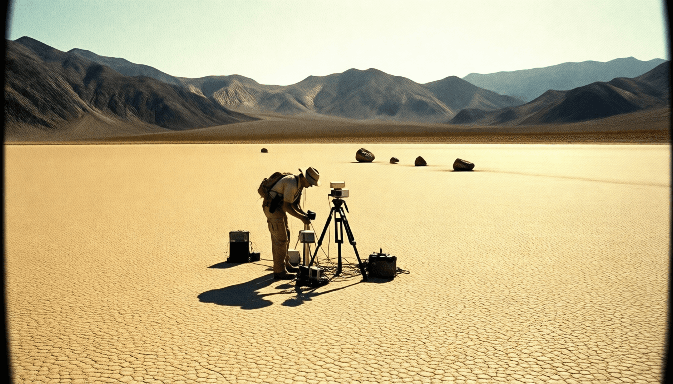 Death Valley: The Footsteps of Stones